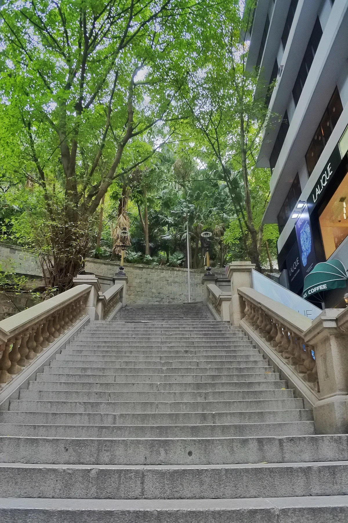 Last Lamps Standing - Hong Kong Duddell Street Steps & Gas Lamps