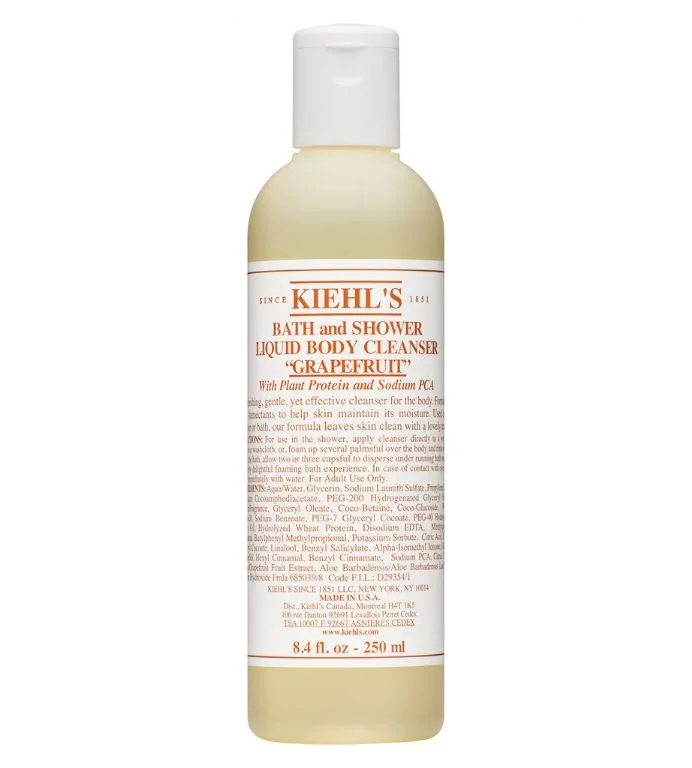 Valentine's Day gifts for him & her: Kiehl's Bath & Shower Liquid Body Cleanser in Grapefruit.