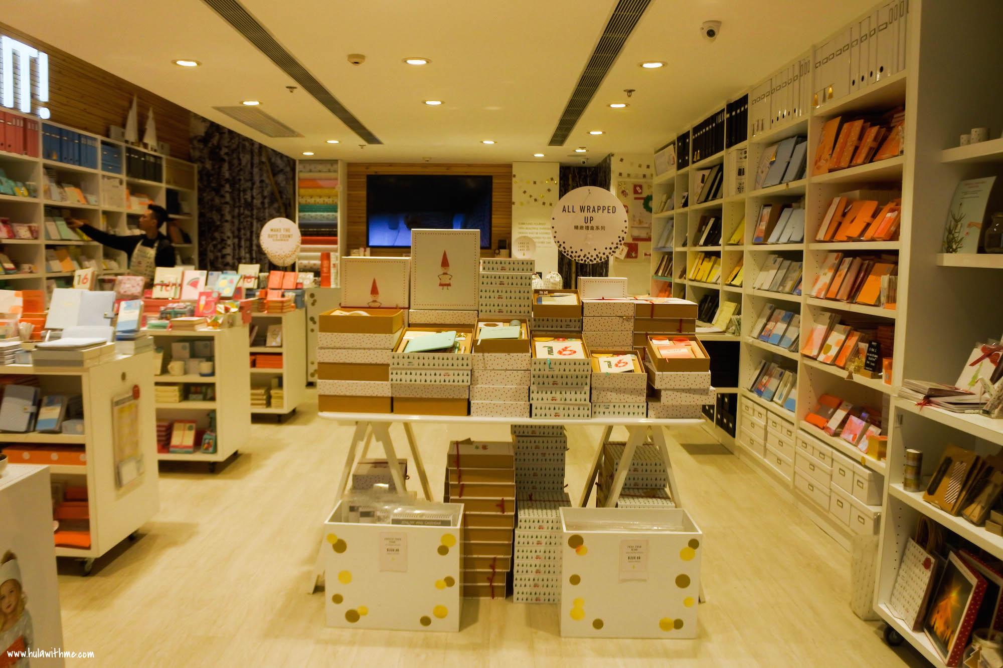 Kikki.K Stationery: Hong Kong store in the Times Square Mall in Causeway Bay.