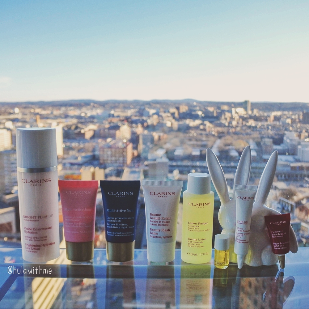 Showing some Clarins love - Recent skincare haul.