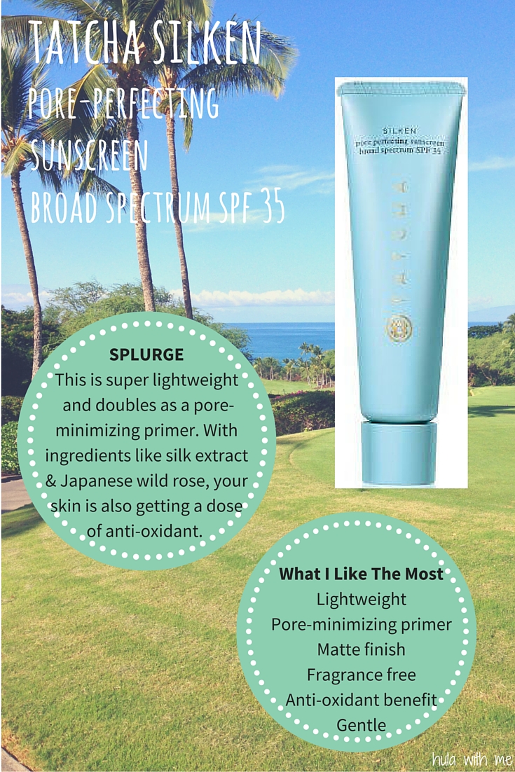 Tatcha Silken Pore Perfecting Sunscreen Broad Spectrum SPF 35