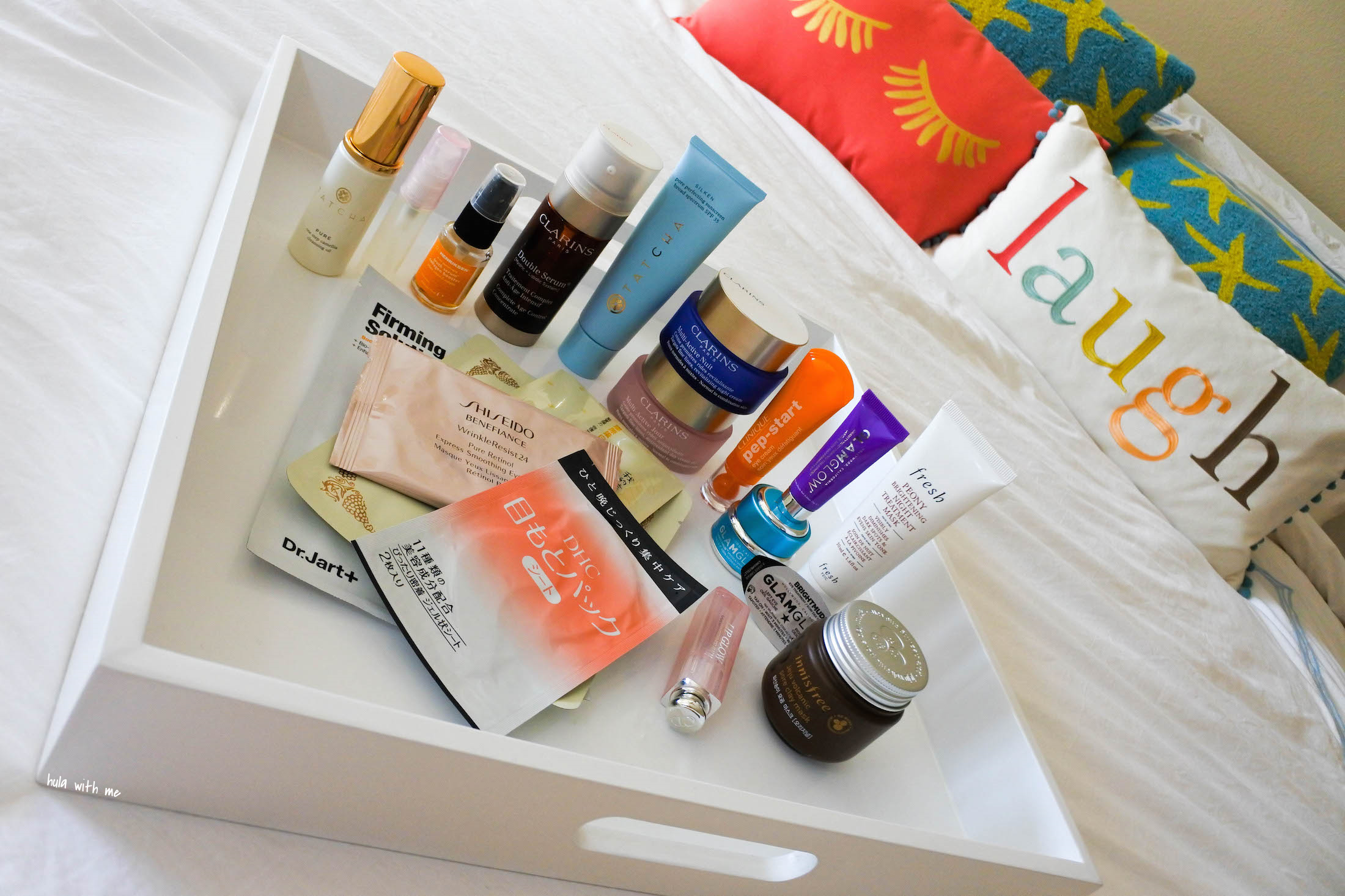 Skin care routine when I'm traveling
