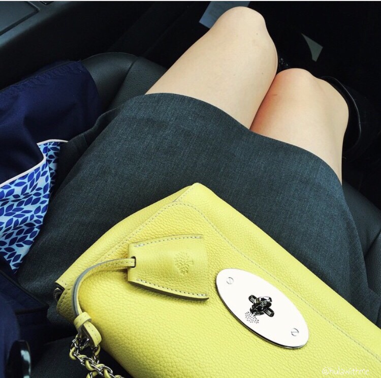 Mulberry Medium Lily in Pale Yellow // Part of the main collection.