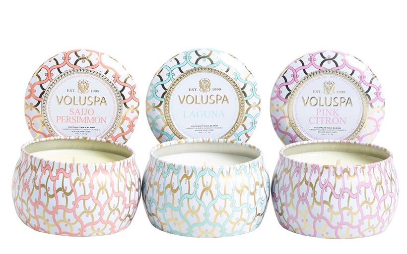 Nordstrom Anniversary Sale Early Access // Voluspa “Maison Blanc” Mini Tin Candle Trio (One-Wick)