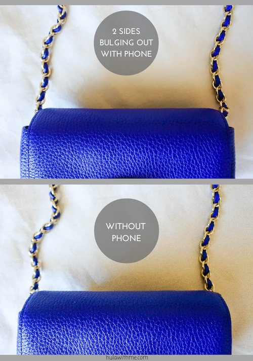 Reviewing the Mulberry Mini Lily Handbag in Neon Blue.