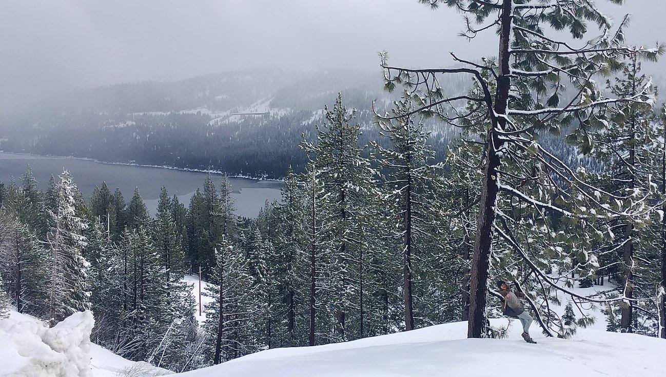 Donner Pass near Truckee, receives more snow than most spots in the country.