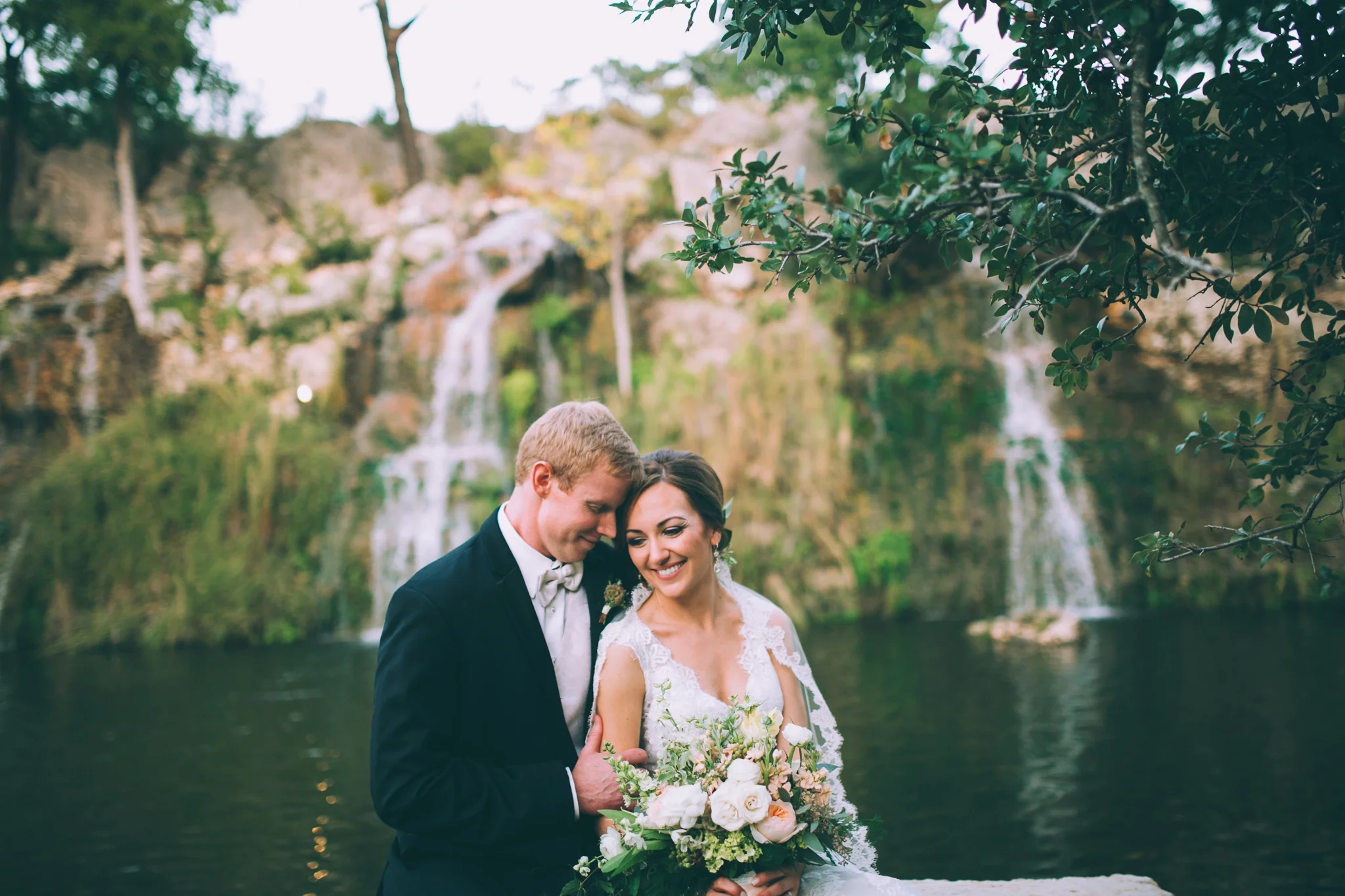 Lodge At Bridal Veil Falls Wedding Natalie Patrick Steve Scap Photography