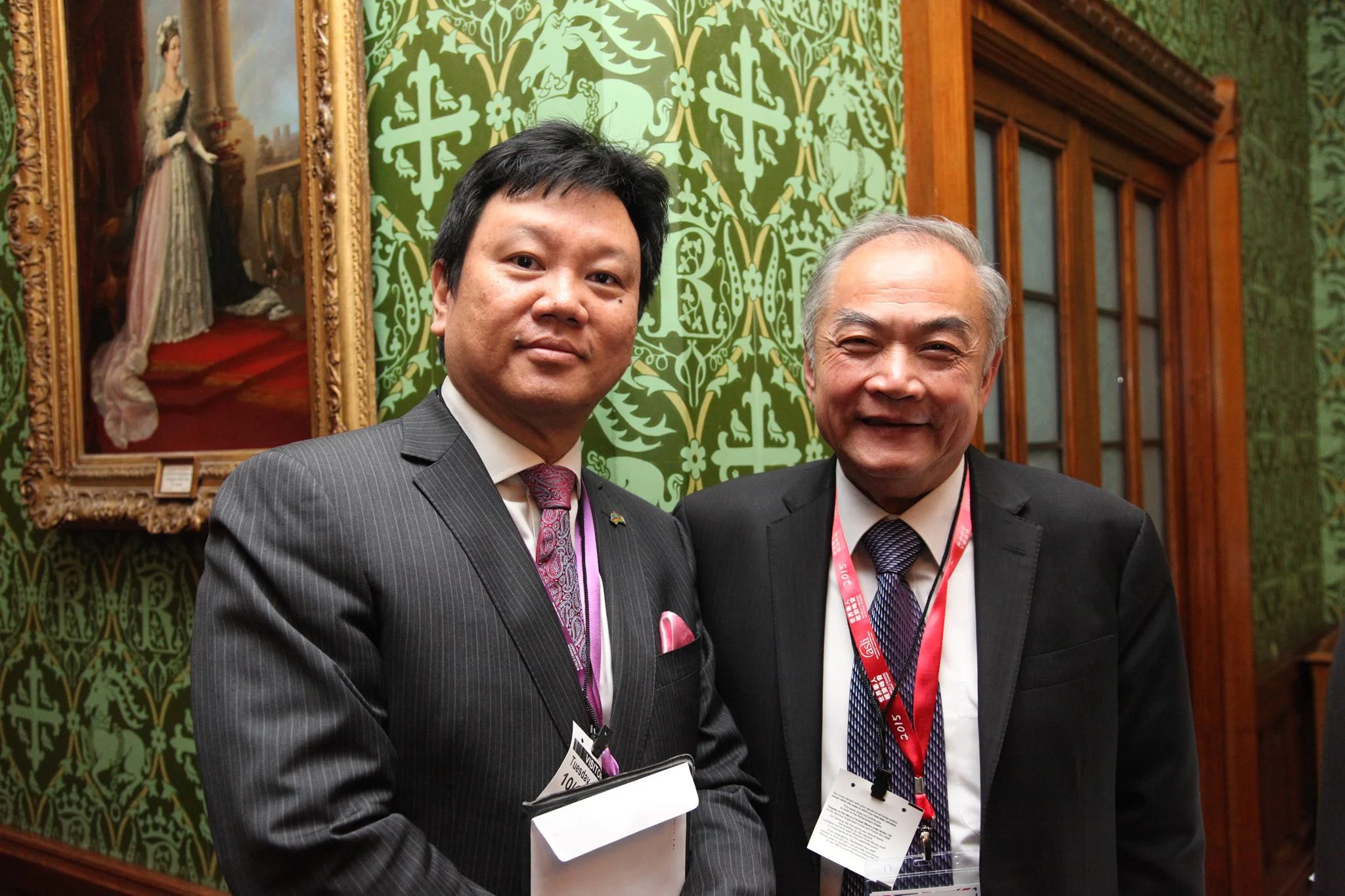 with John So, AO at the House of Lords reception