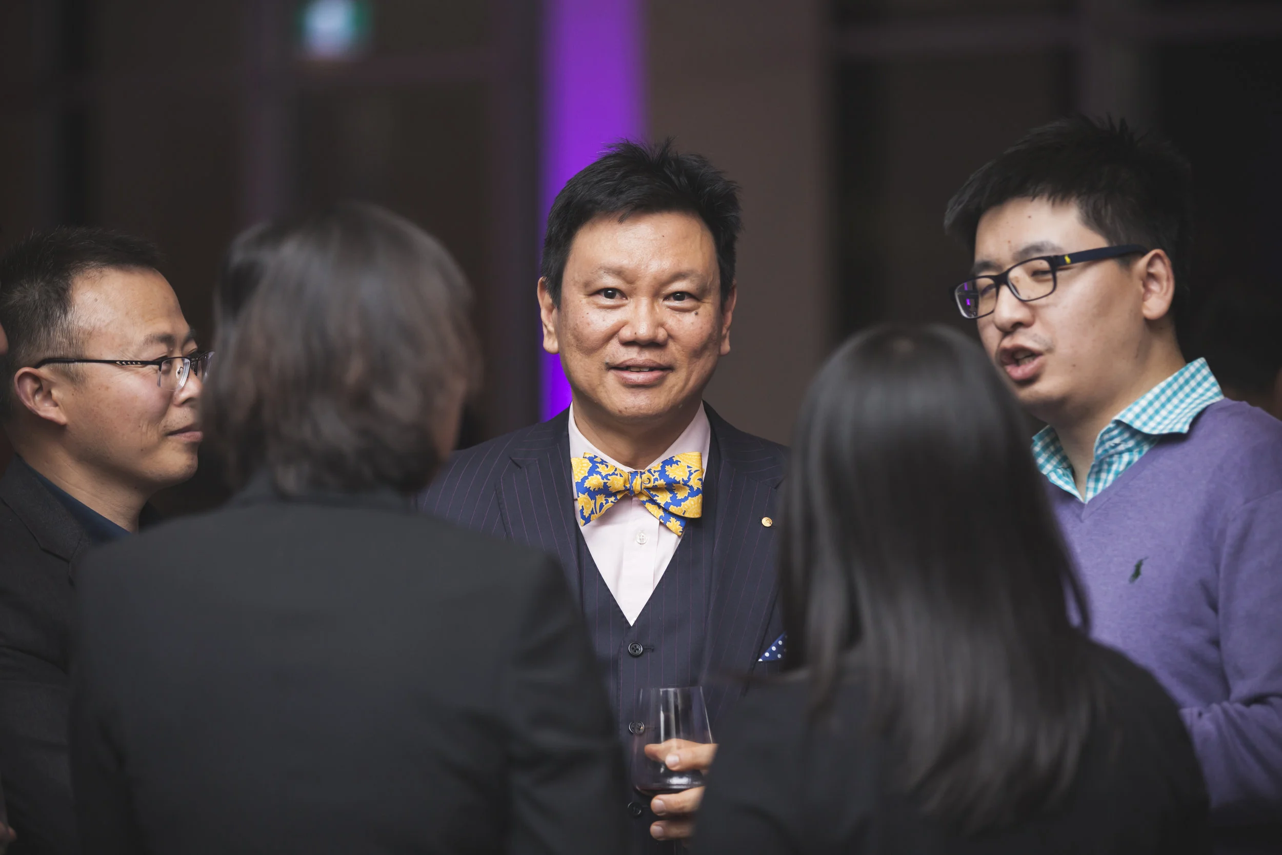 At the Asian Australian Foundation inaugural award dinner on 7 June 2017