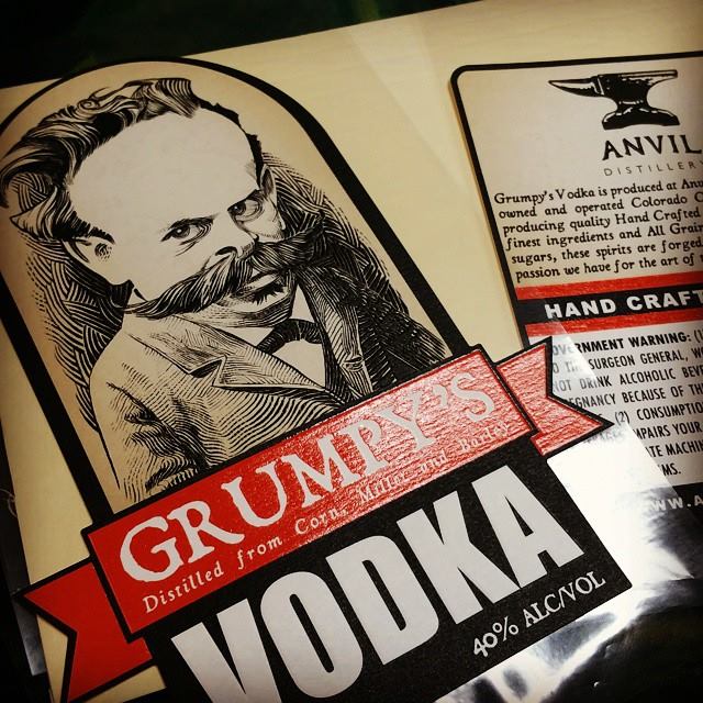 A shot of one of the labels (front and back) I was sent. Looks so great!