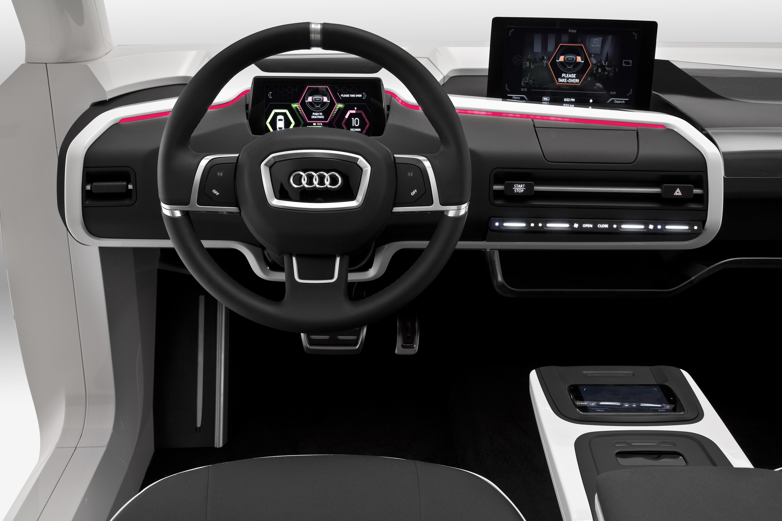 Audi James 2025 - A vision for Piloted vehicles in the near future. Shown at CeBIT 2014.