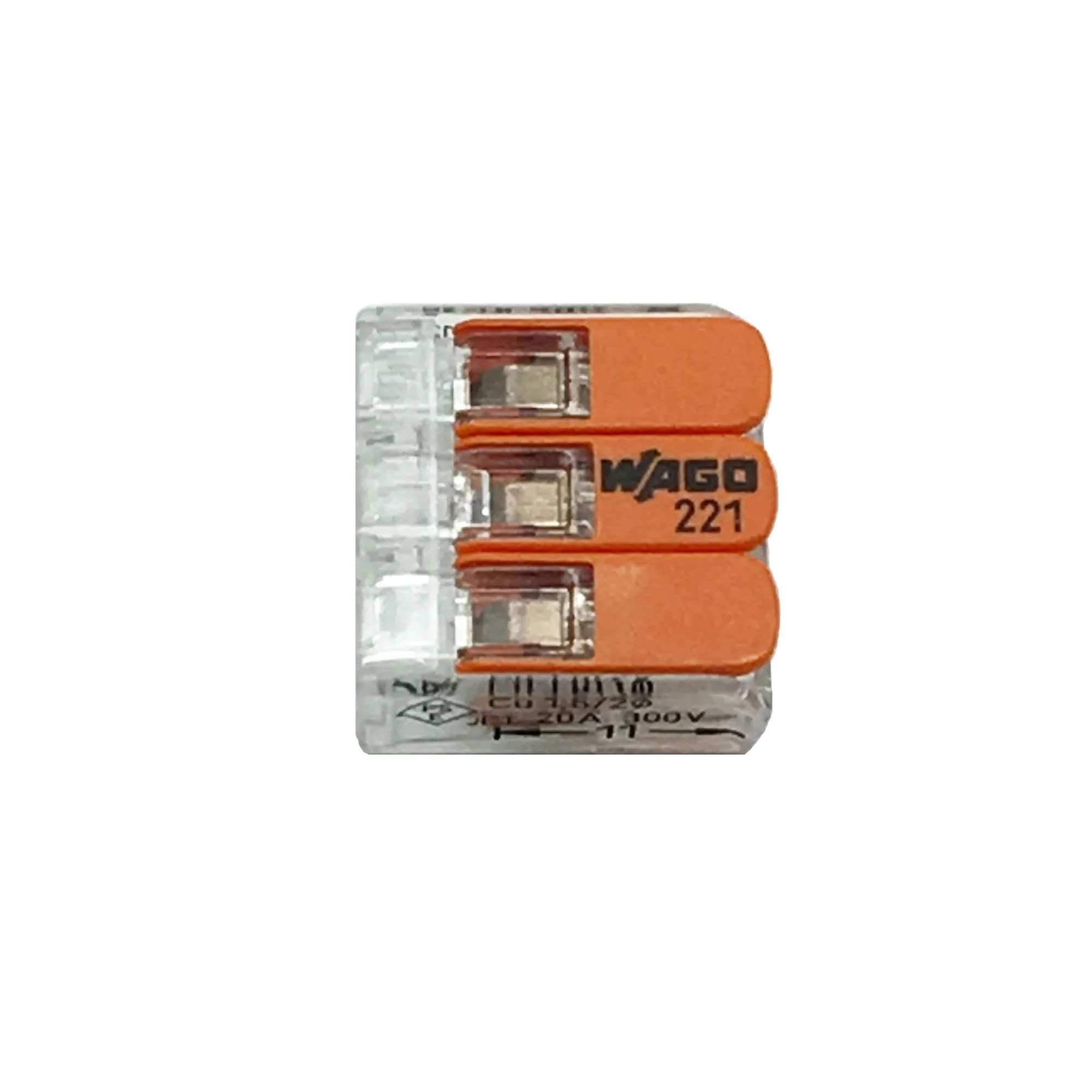 Wago Lever Connector - 3 position SKU: 90089
