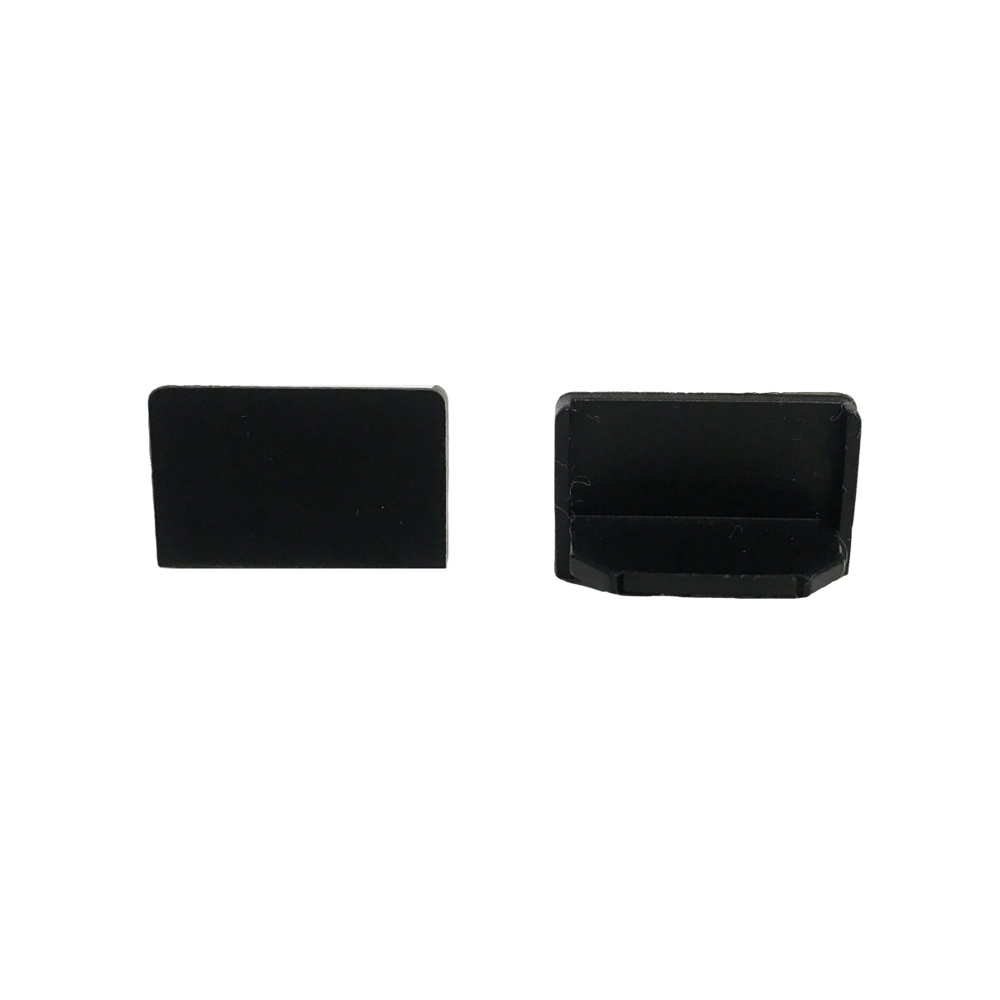 End Cap Snap Channel ES 0.5 Black SKU: 63634