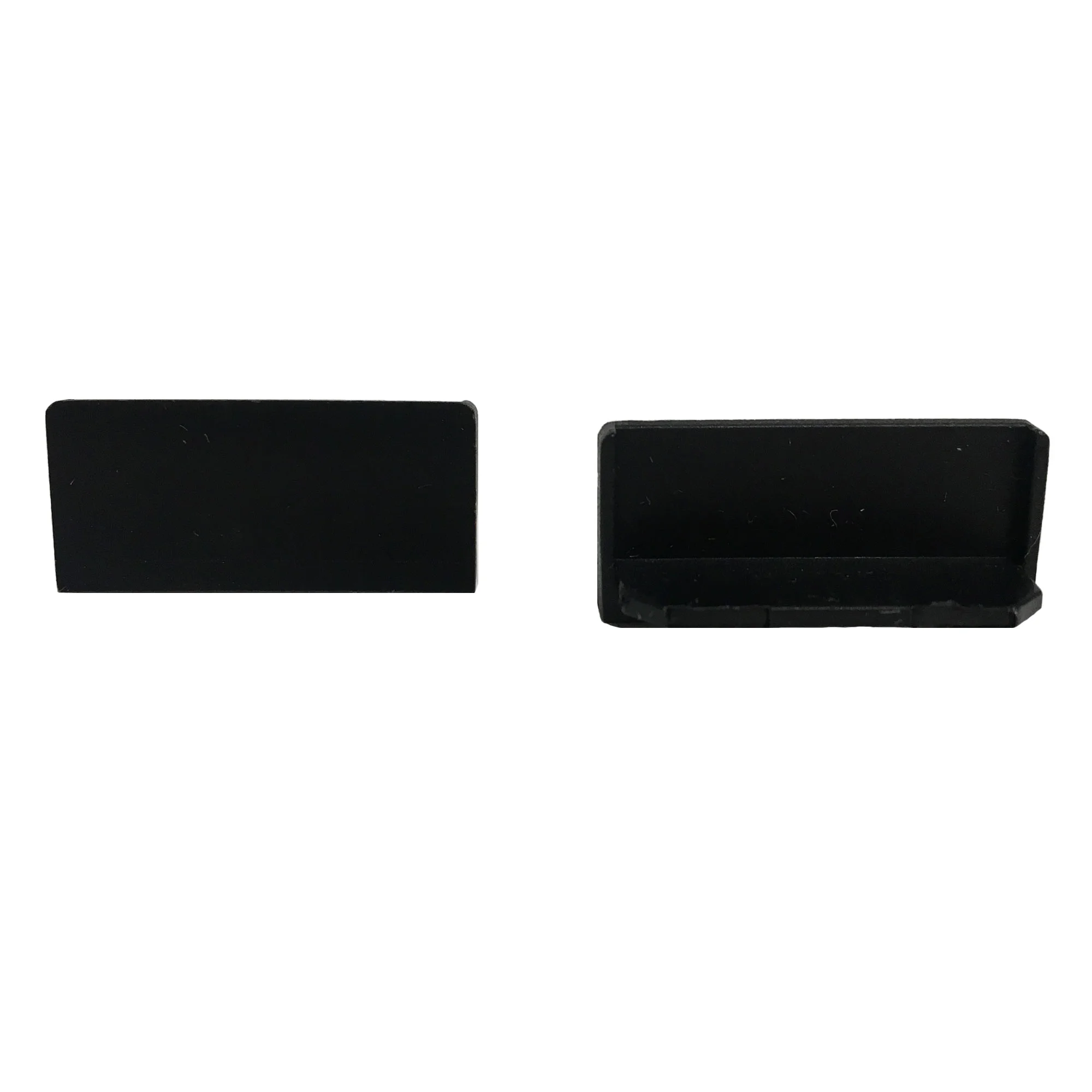 End Cap Snap Channel ES 1.0 Black SKU: 75755
