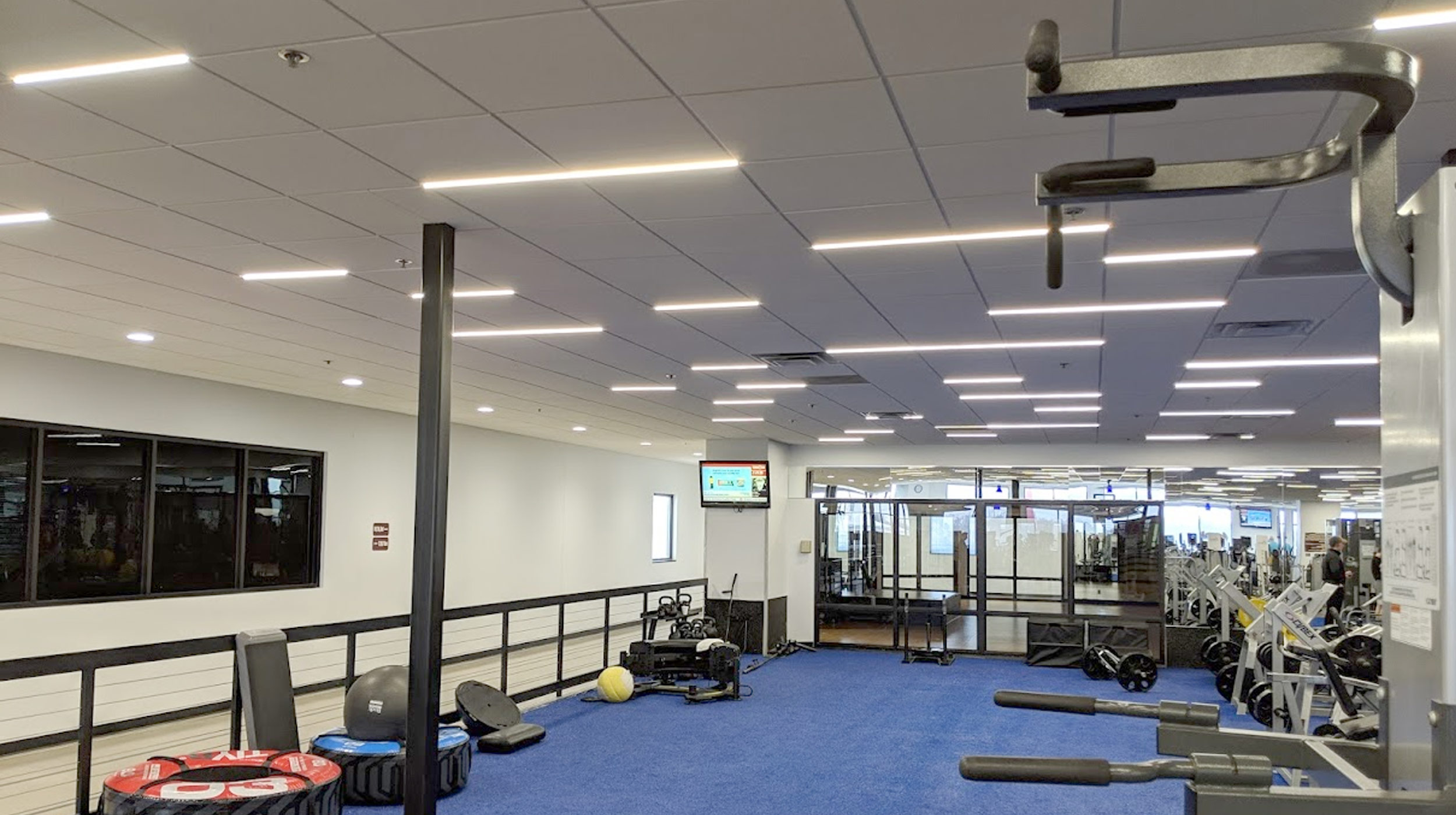  Airelight™ Linear SC 0.5 Directly Attached to T-Bar Grid Ceiling 