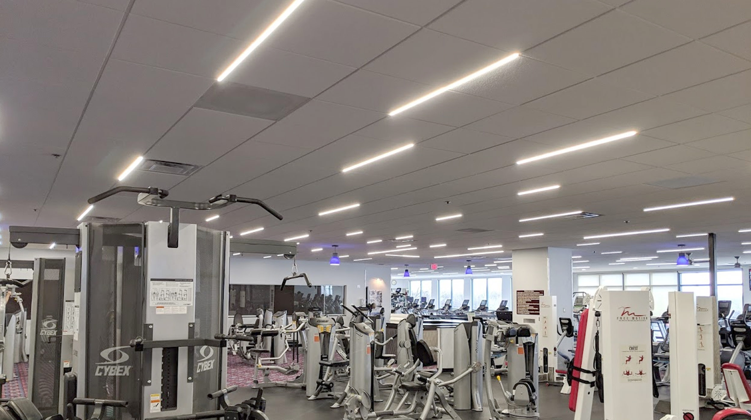  Airelight™ Linear SC 0.5 Directly Attached to T-Bar Grid Ceiling 