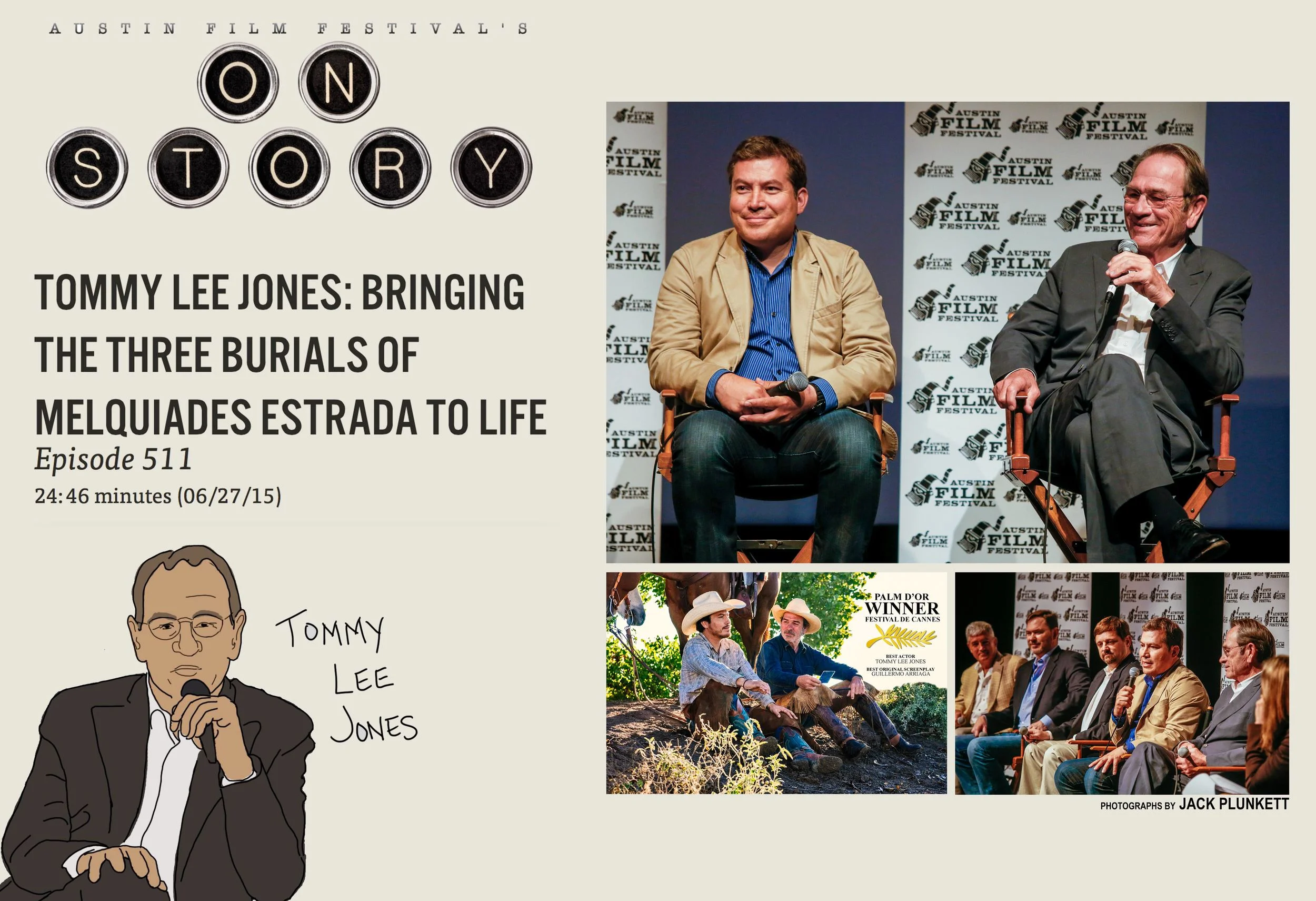 THE AUSTIN FILM FESTIVAL CELEBRATES "THE THREE BURIALS OF MELQUIADES ESTRADA."