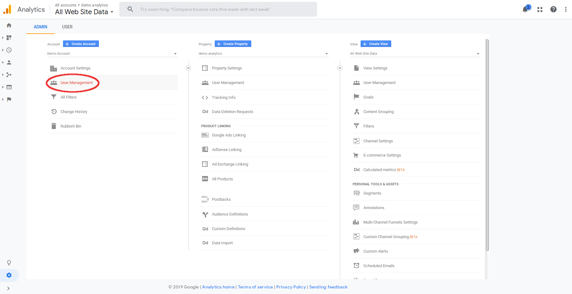 Locate User Management