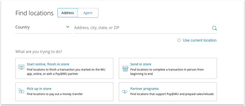 New UI for search page