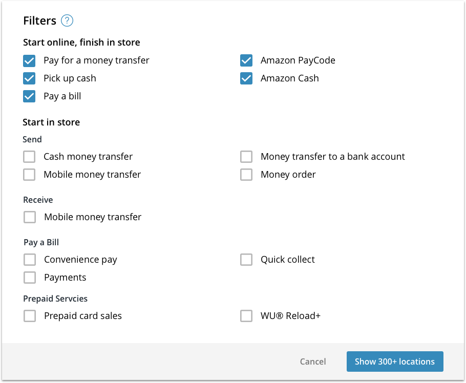 New UI for Filter Categories