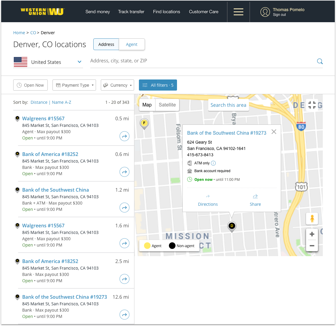New Search Result page without extraneous SEO text