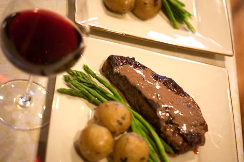 Champagne Steak Recipe