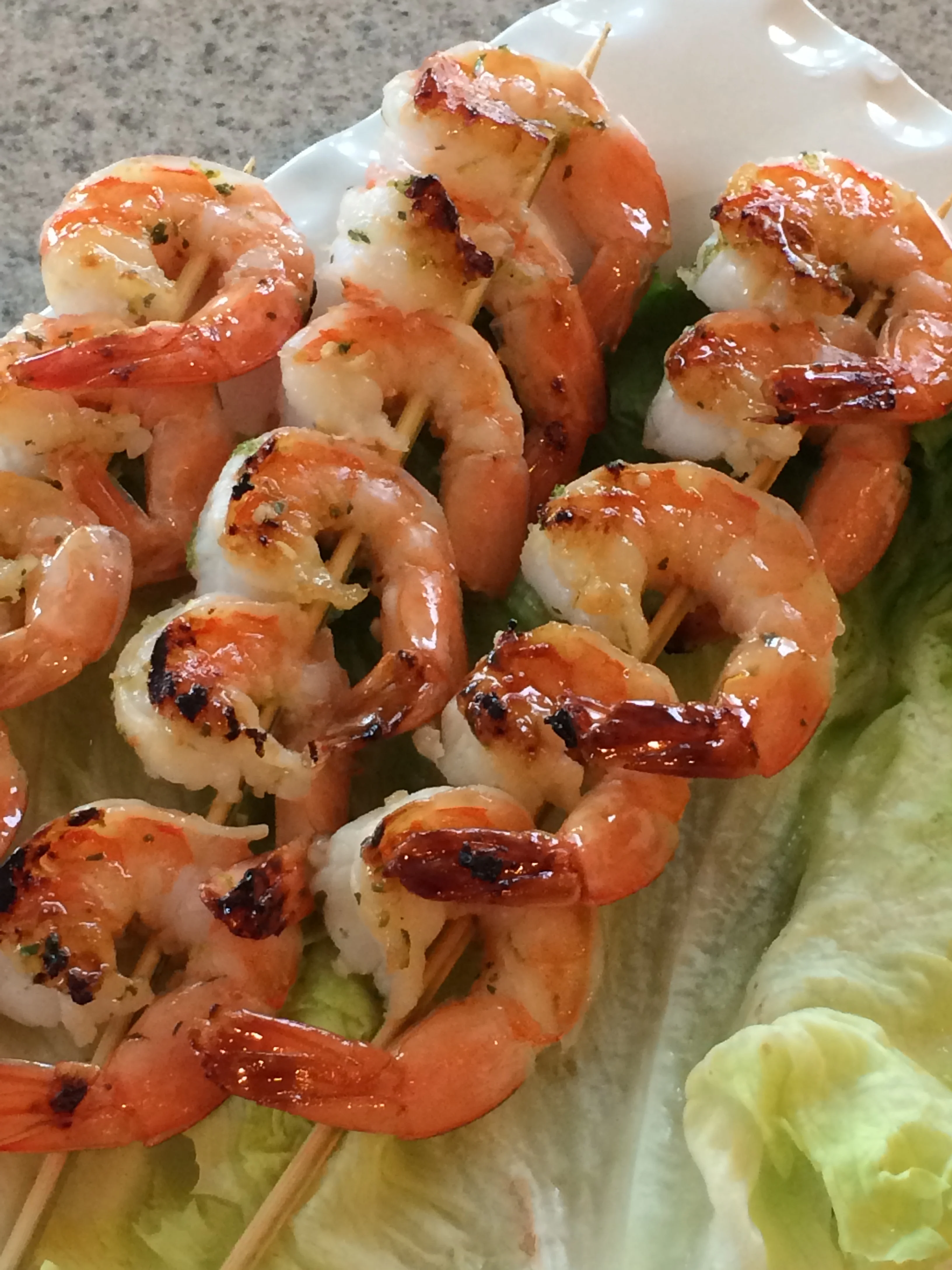 Delicious Honey 'n Lime Grilled Shrimp Recipe