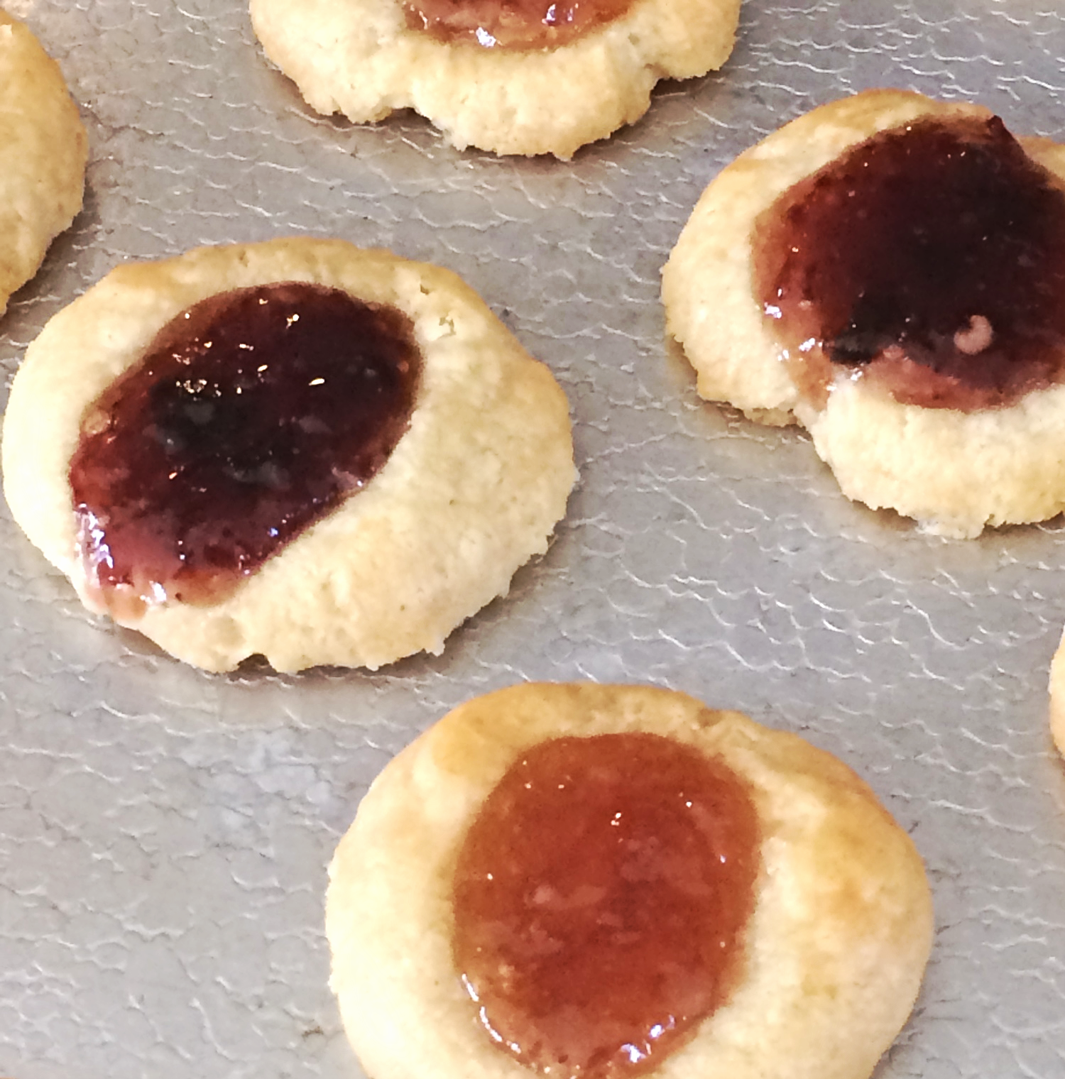 Cheesy Hot Pepper Jam Thumbprint Recipe