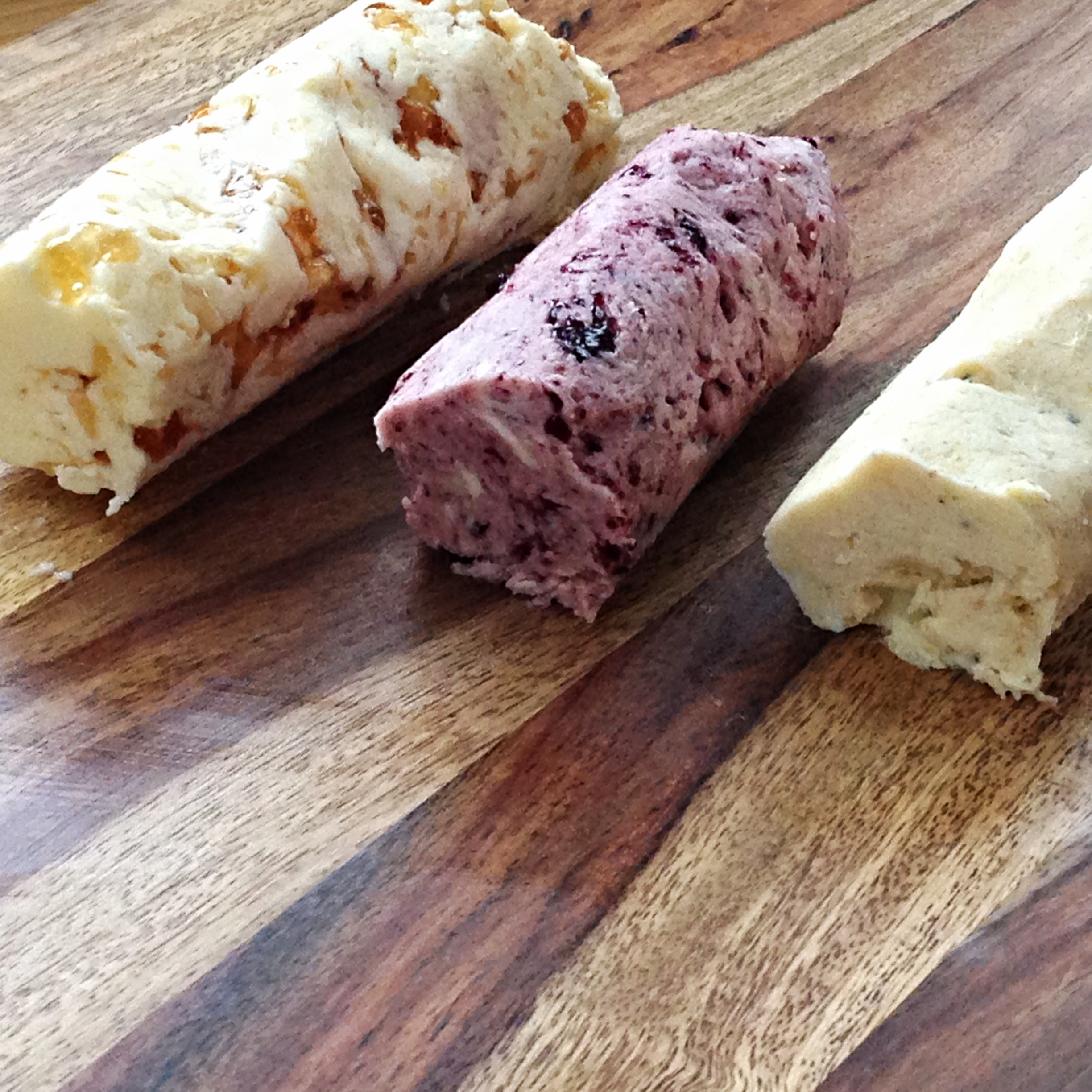 Cooking Tip: How To Make Lemon Raspberry, Blackberry Champagne, and Champagne Garlic Compound Butter