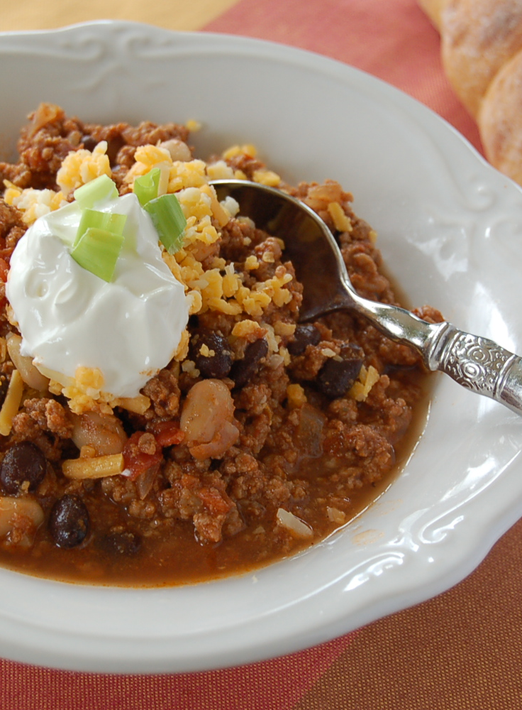 Black and White Bean Chili Recipe