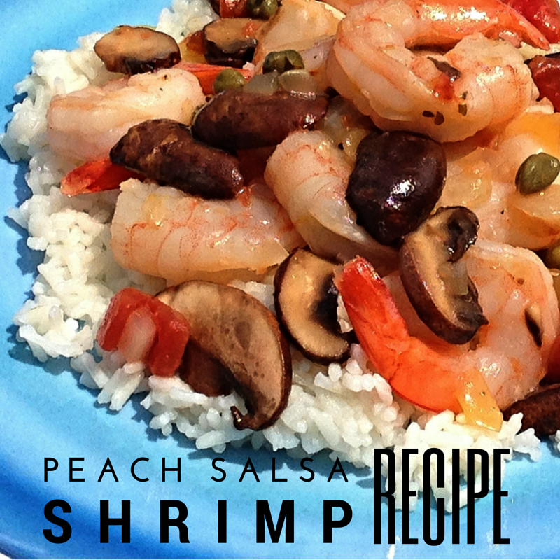 Delicious Peach Salsa Shrimp Recipe