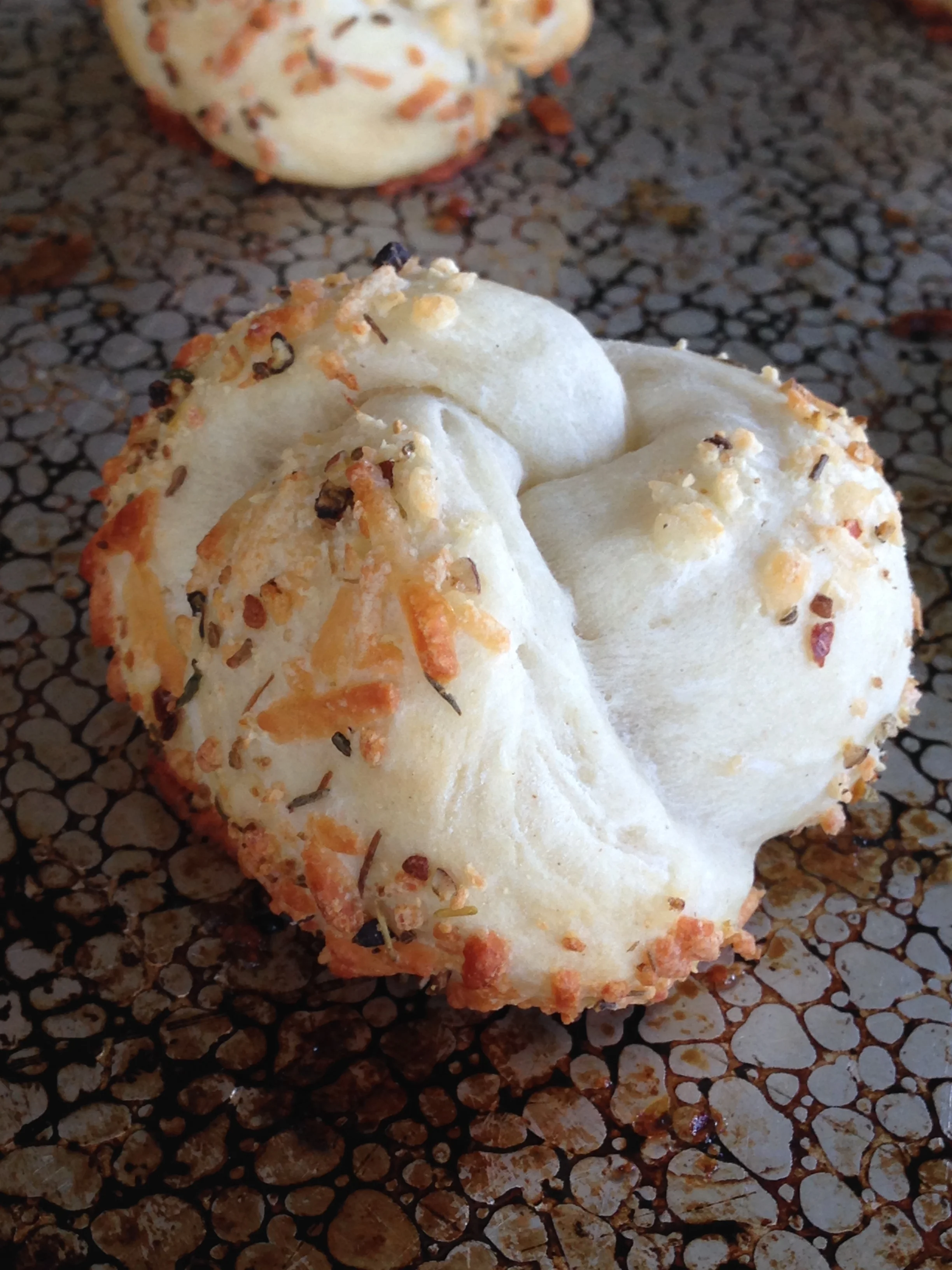 Parmesan Pepper Knots Recipe