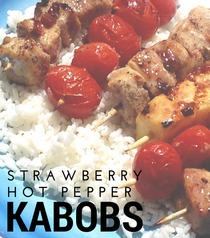 Strawberry Pepper Jam Kabobs Recipe
