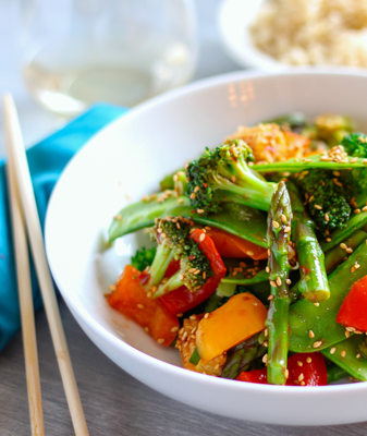 Thai Ginger Vegetable Stir-Fry Recipe