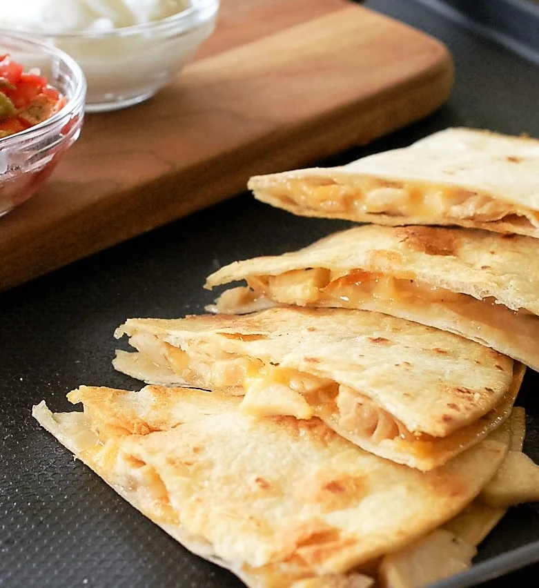 Balsamic Garlic & Herb Quesadilla Recipe