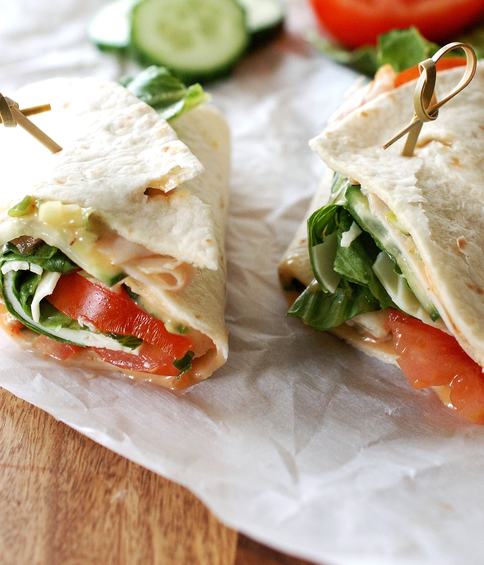 Smoked Turkey Wrap with Chipotle Aioli Recipe