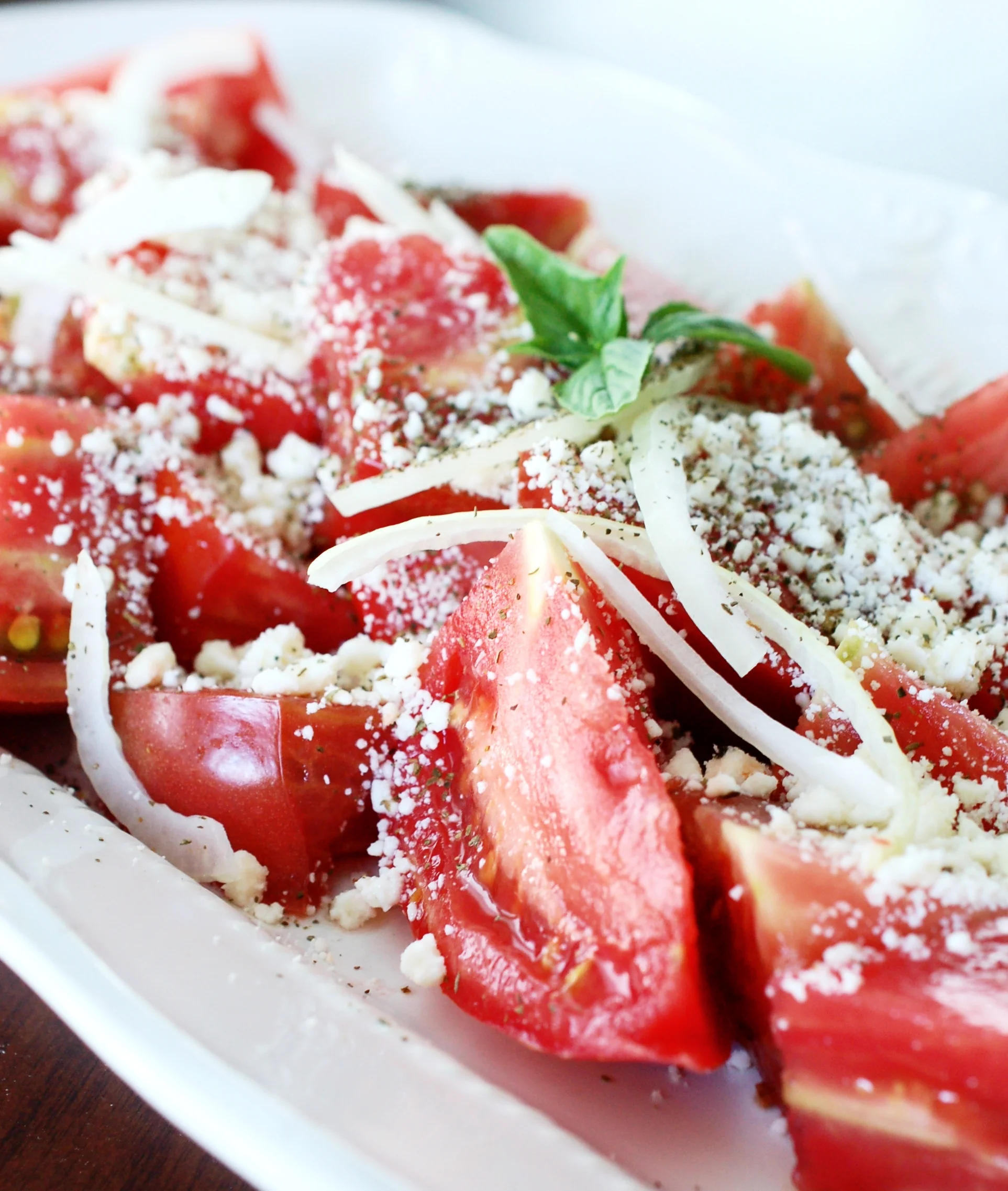 Pizzazzed Tomato Onion Salad Recipe