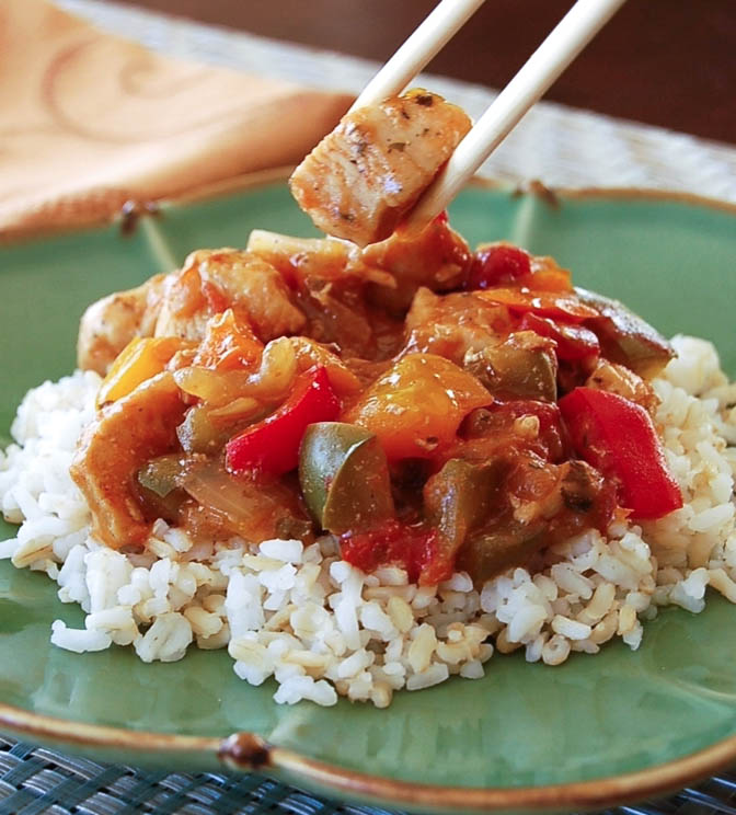 Peachy Sweet and Sour Chicken Recipe