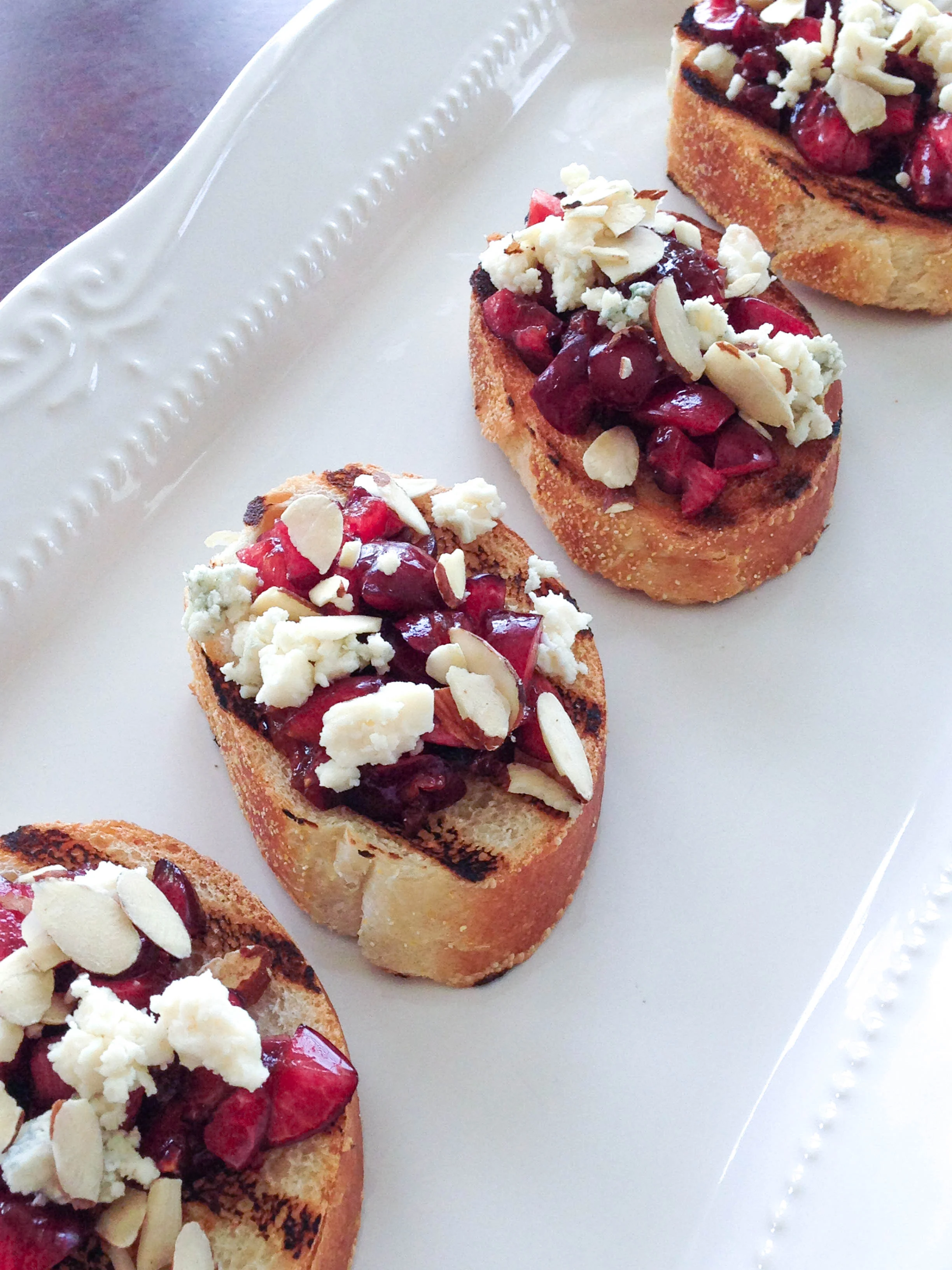 Cherry Hot Pepper Bruschetta Recipe