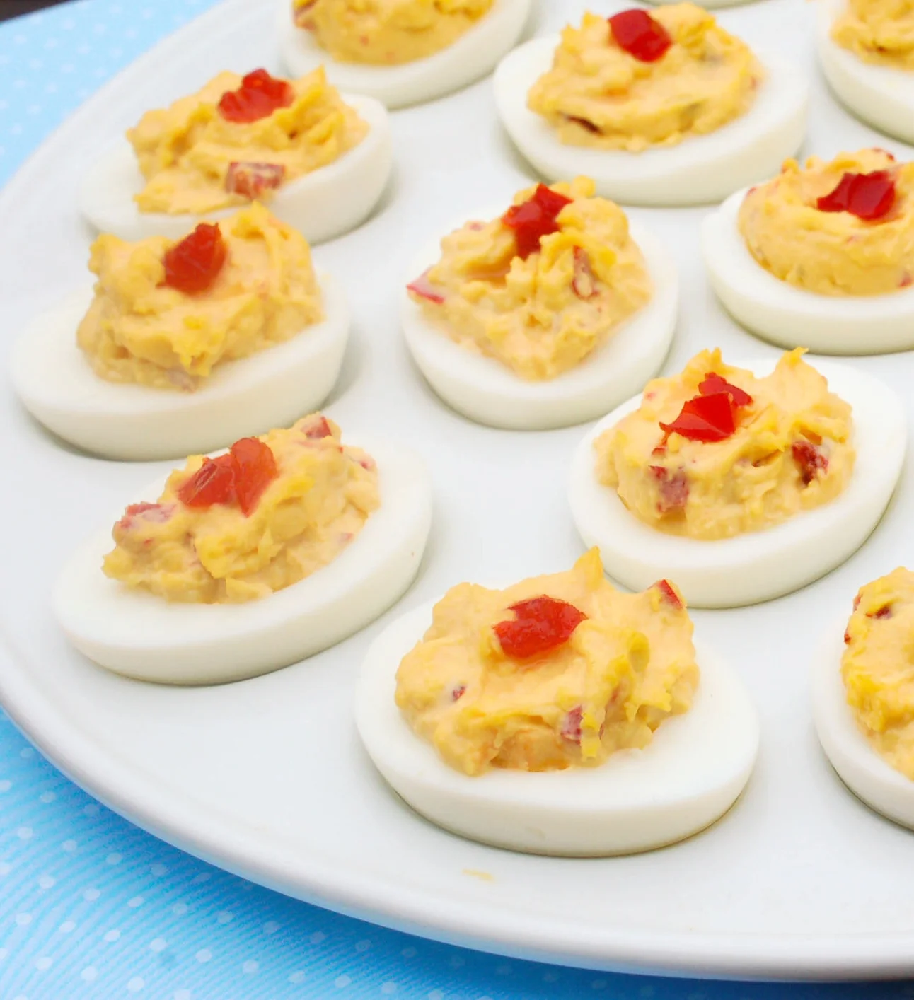 Festive Deviled Eggs Recipe