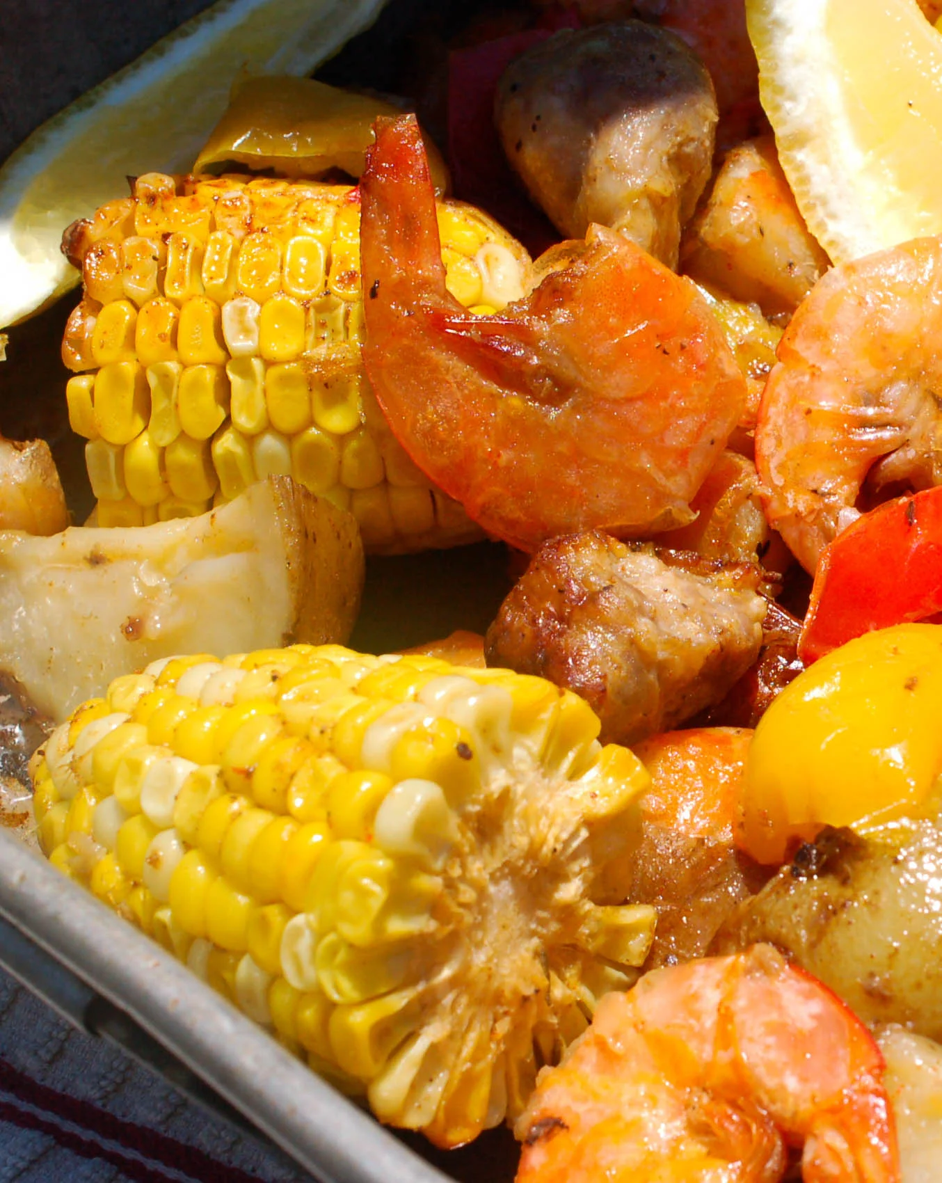 Baked Cajun Shrimp Boil Recipe