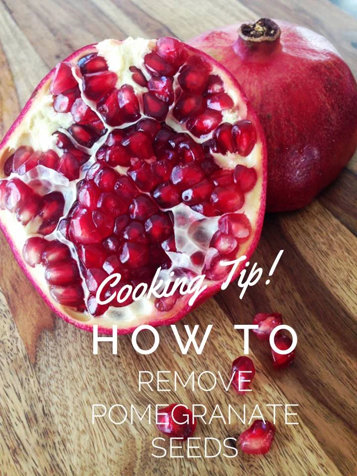 Cooking Tip: How to Remove Pomegranate Seeds