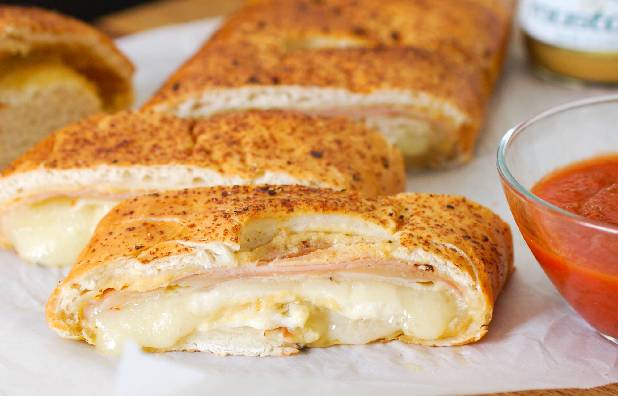 Ham, Turkey, and Cheese Stromboli Recipe