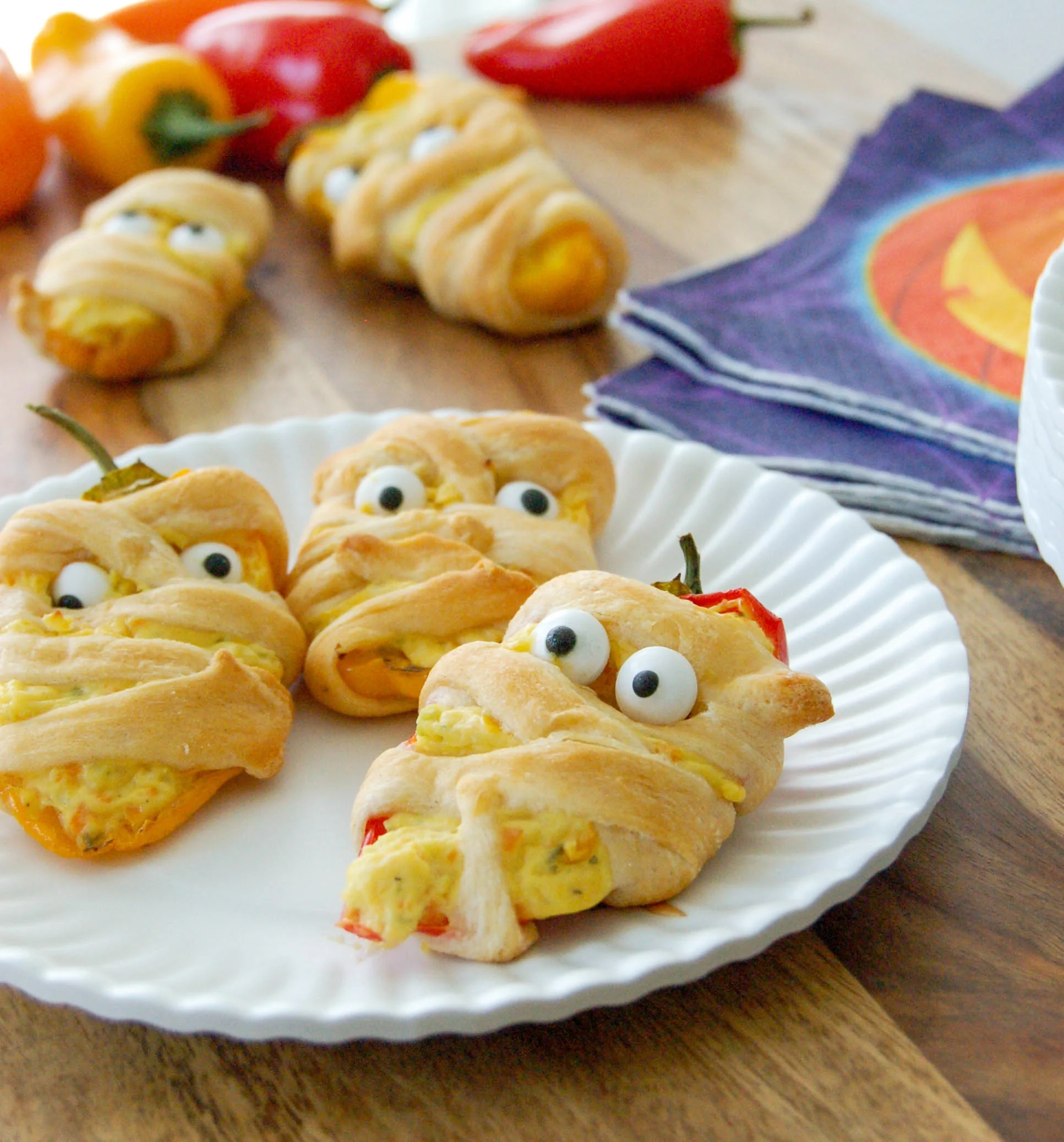 Stuffed Pepper Mummy Recipe