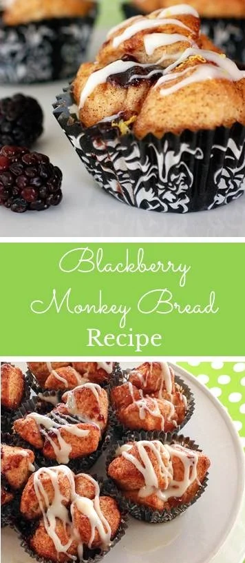 Blackberry Monkey Bread Muffin Recipe