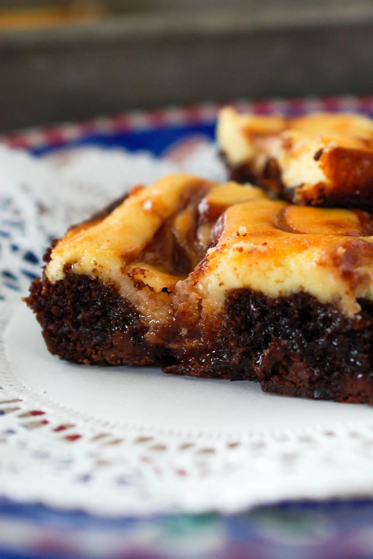Swirled Cheesecake Brownie Recipe
