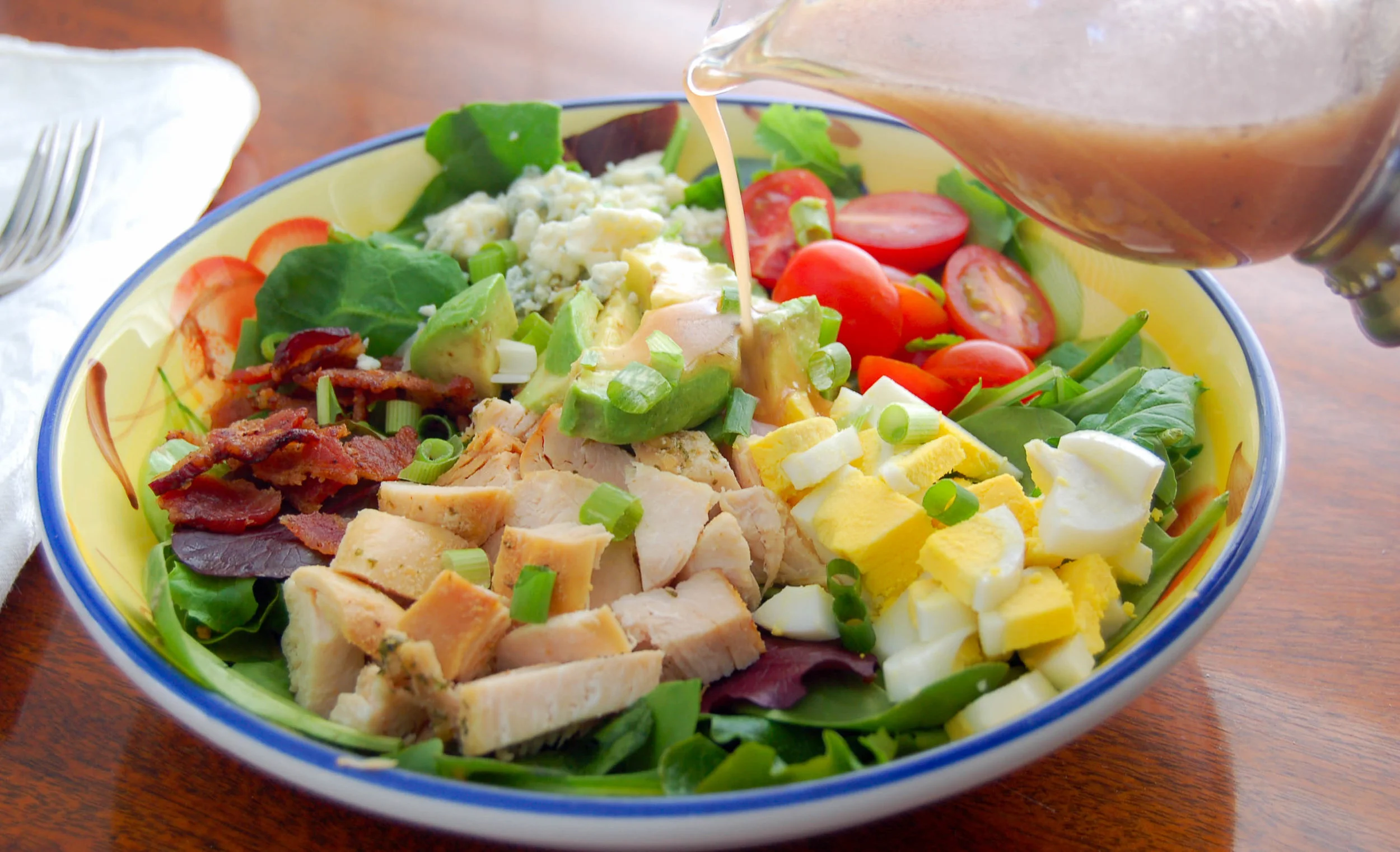 Cobb Salad With Brown Derby Dressing Recipe