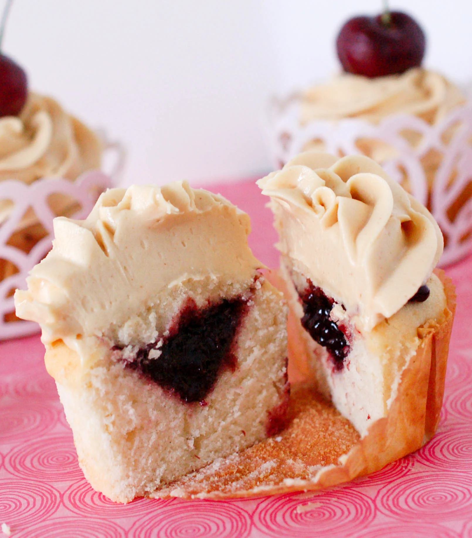 PB&J Cupcakes Recipe