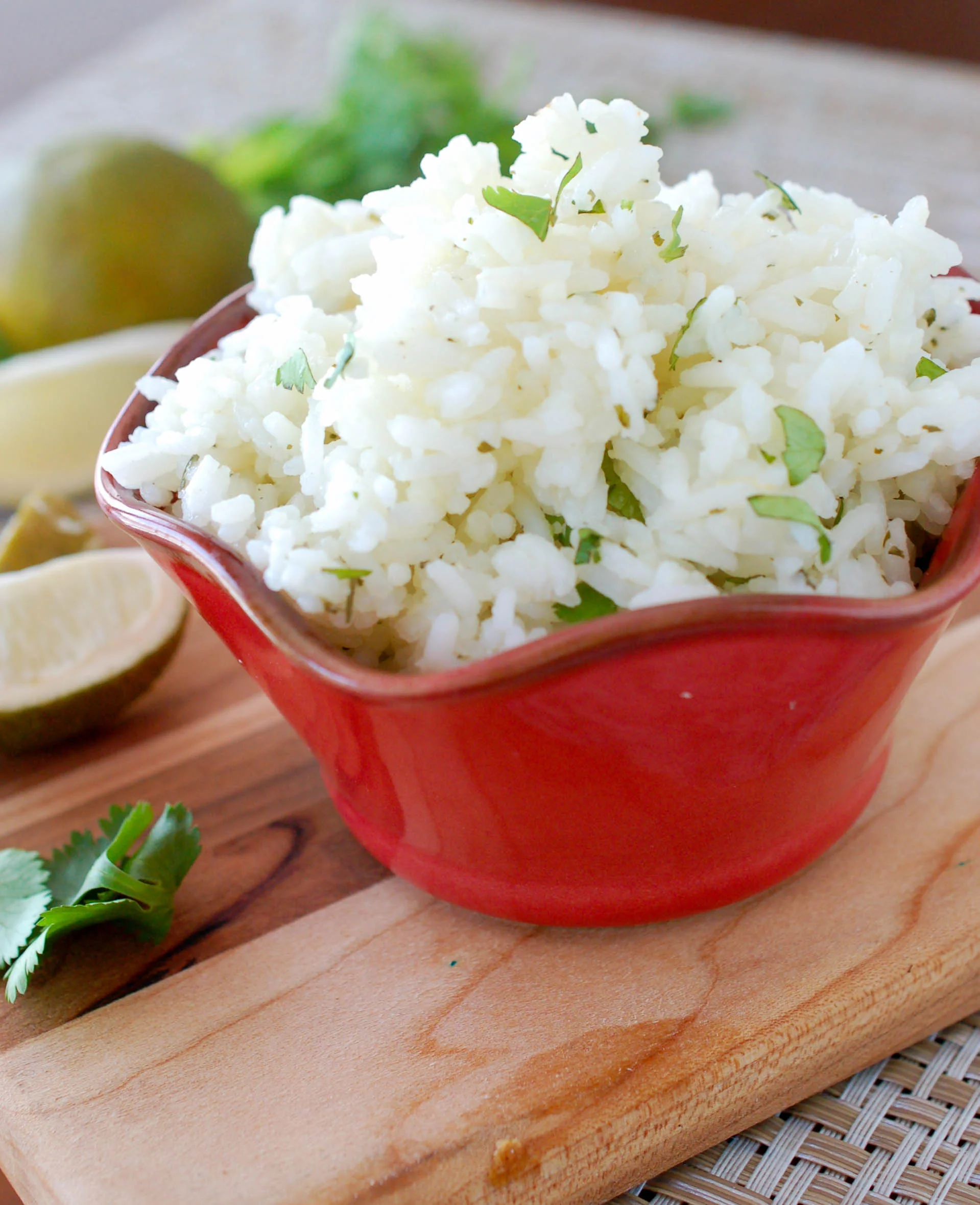 Chardonnay Lime & Cilantro Rice Recipe