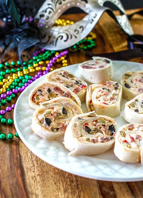 Muffuletta Cream Cheese Roll-Up Recipe